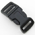 B-SR-03 0625 Black Contoured Side Release Buckle